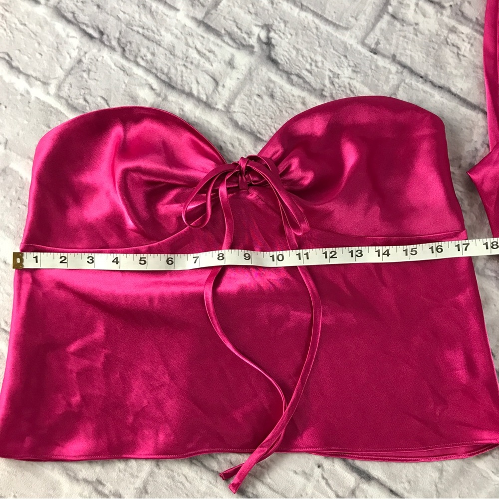 🎉 Host Pick! 🎉 Vintage NWOT Victoria’s Secret‎ Pajamas Satin Barbie Pink - Picture 8 of 14